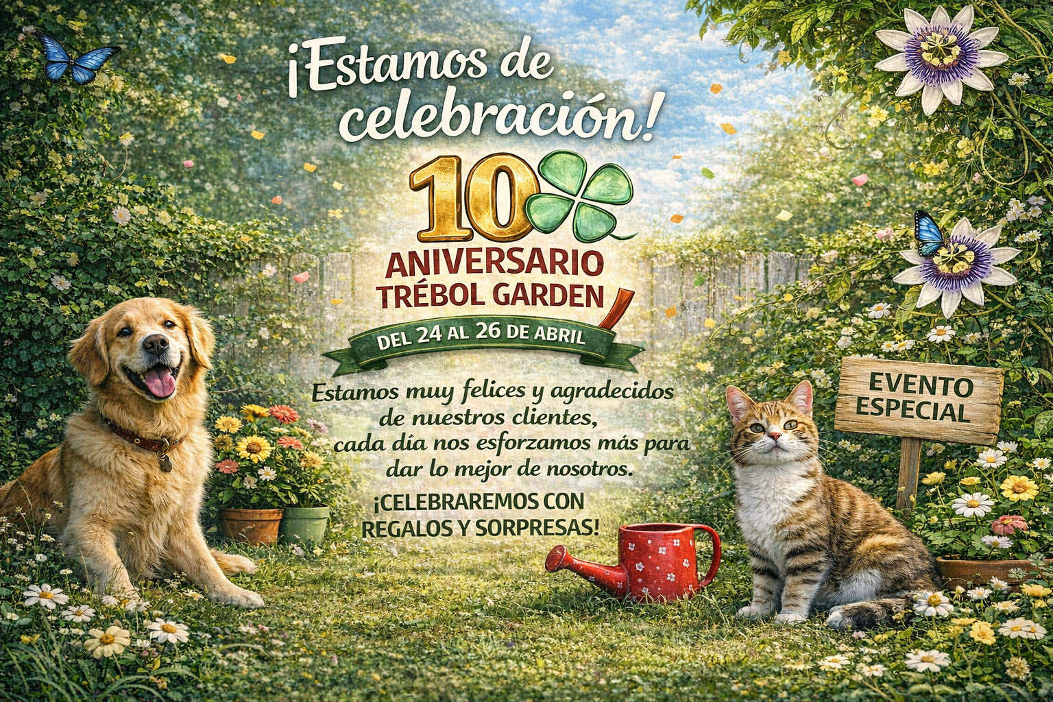 Centro de jardinería y mascotas